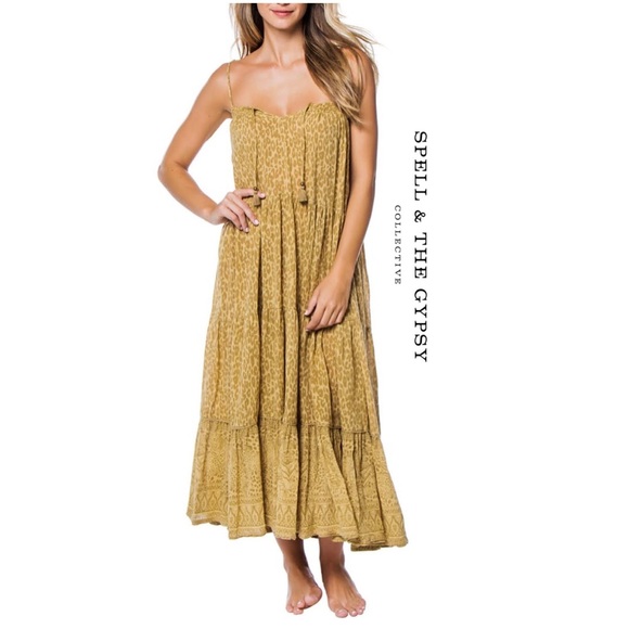 Spell Dresses & Skirts - Spell Wild Thing Strappy Midi Dress